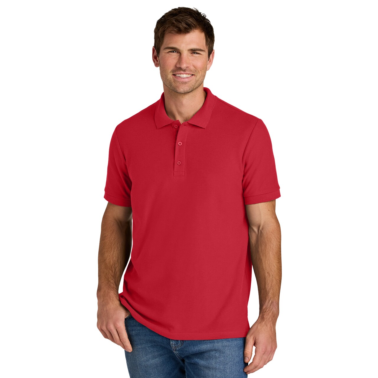 Gildan Hammer Pique Polo T-Shirt, Pure Cotton Short Sleeve Assorted Color Men's Tee